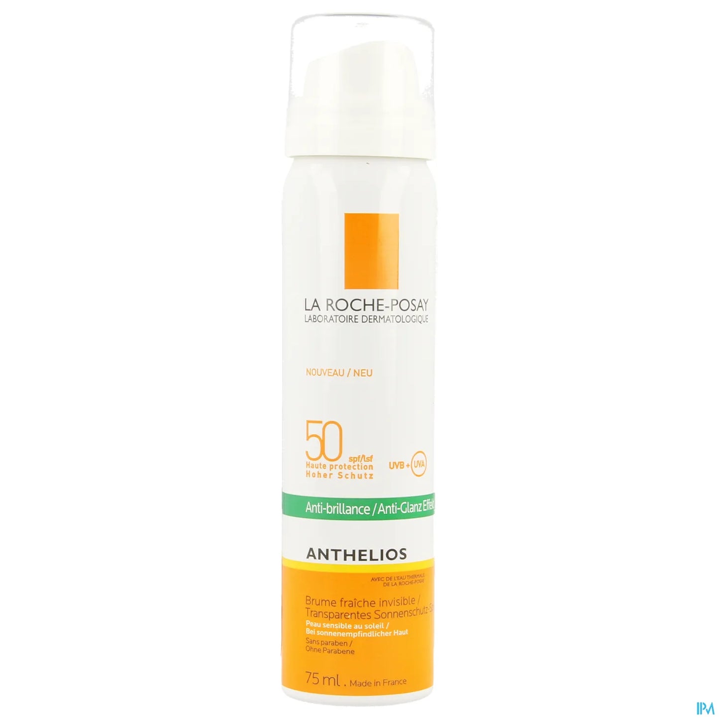 Anthelios Anti-Shine Fresh Mist SPF50 Brume Invisible 75ml