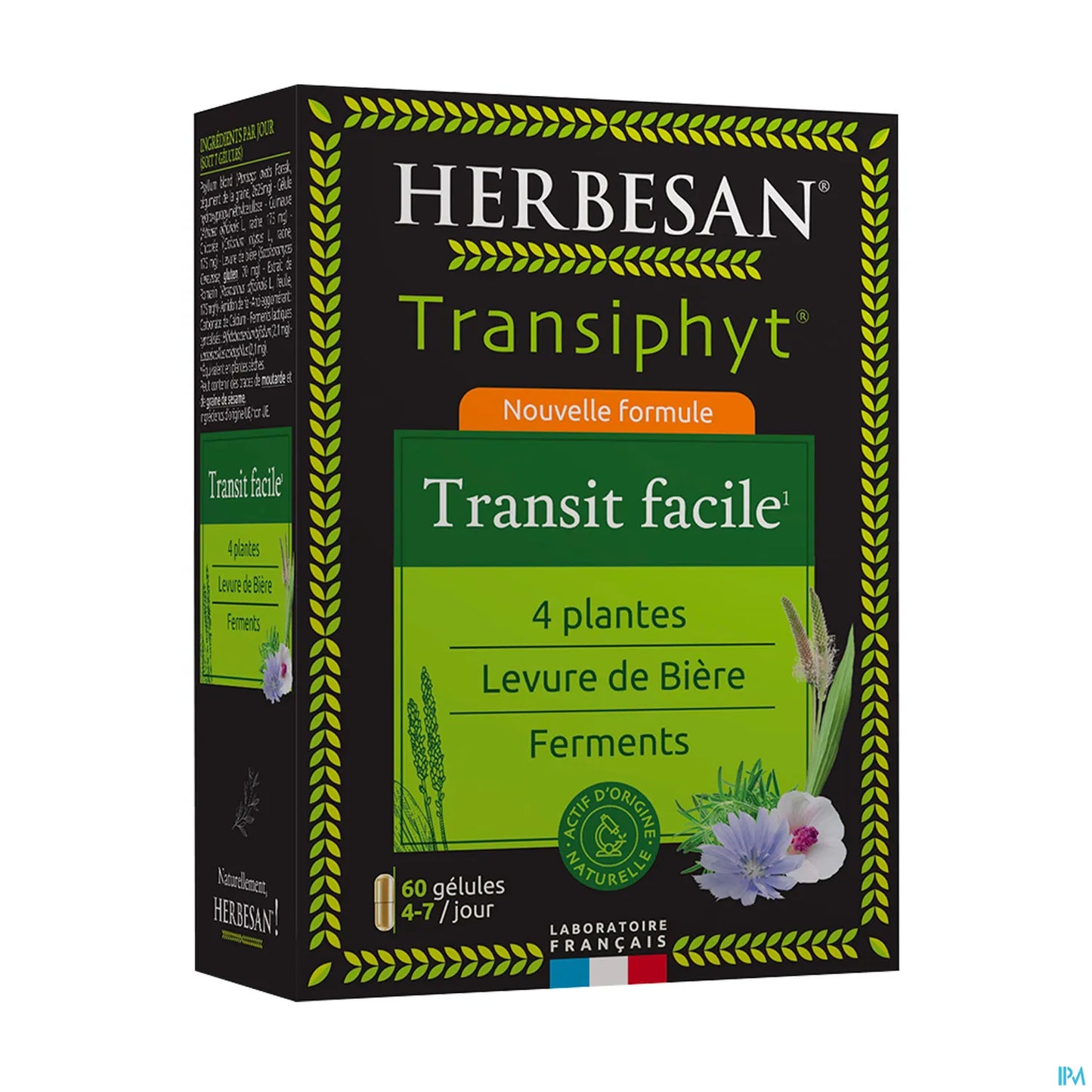 Transiphyt 60 Capsules Intestinal Transit