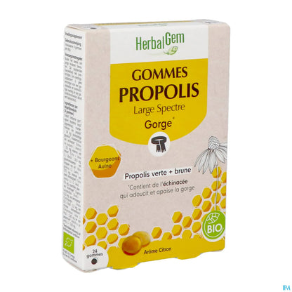 Caramelle gommose biologiche ad ampio spettro alla propoli 24 caramelle gommose