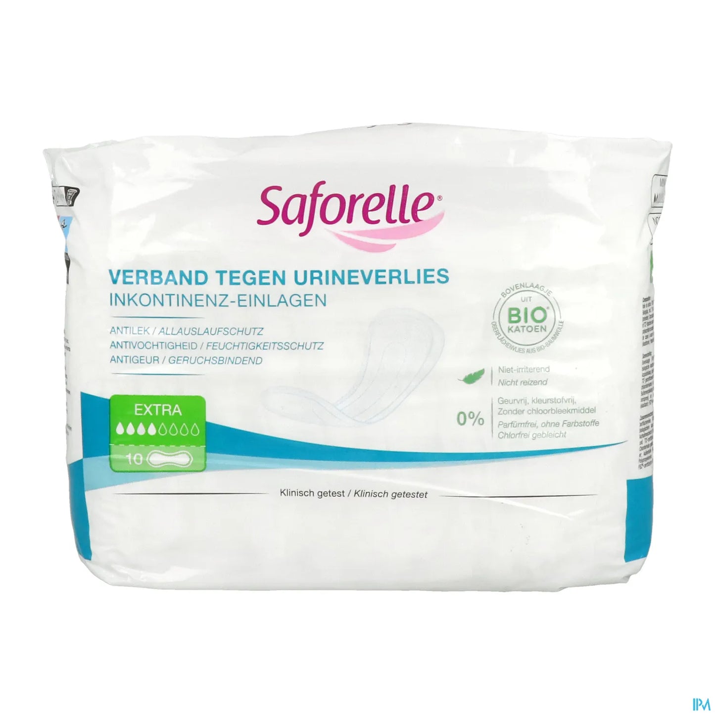 Bio 10 Serviettes Fuites Urinaires Extra