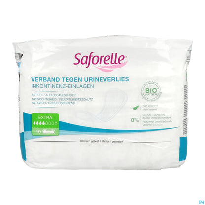 Bio 10 Serviettes Fuites Urinaires Extra