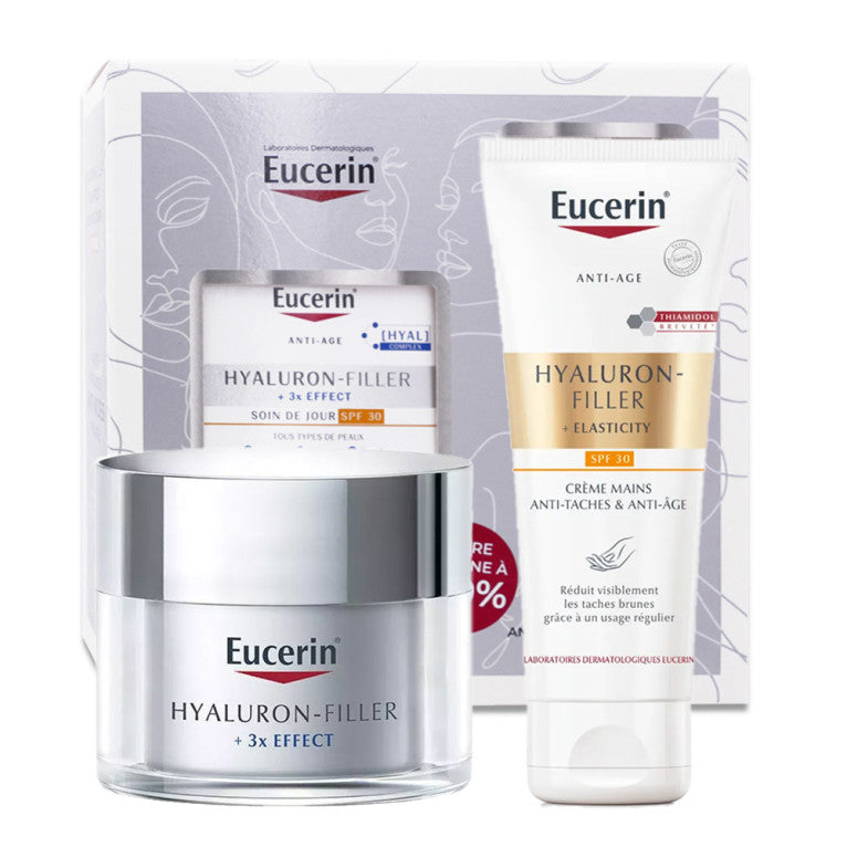 Set Hyaluron-Filler 3x Effect SPF30 50 ml e crema mani 75 ml