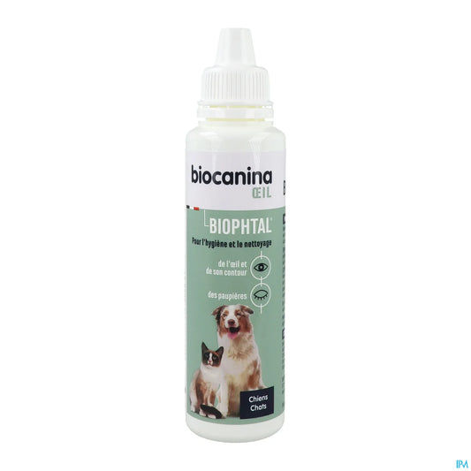 Biophtal Eye Hygiene and Cleaning 125ML Bottle
