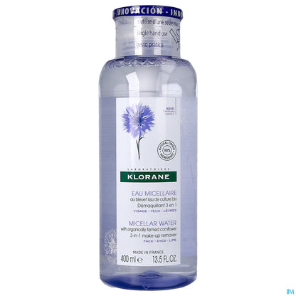 Eau Micellaire Démaquillante 3en1 au Bleuet 400ml