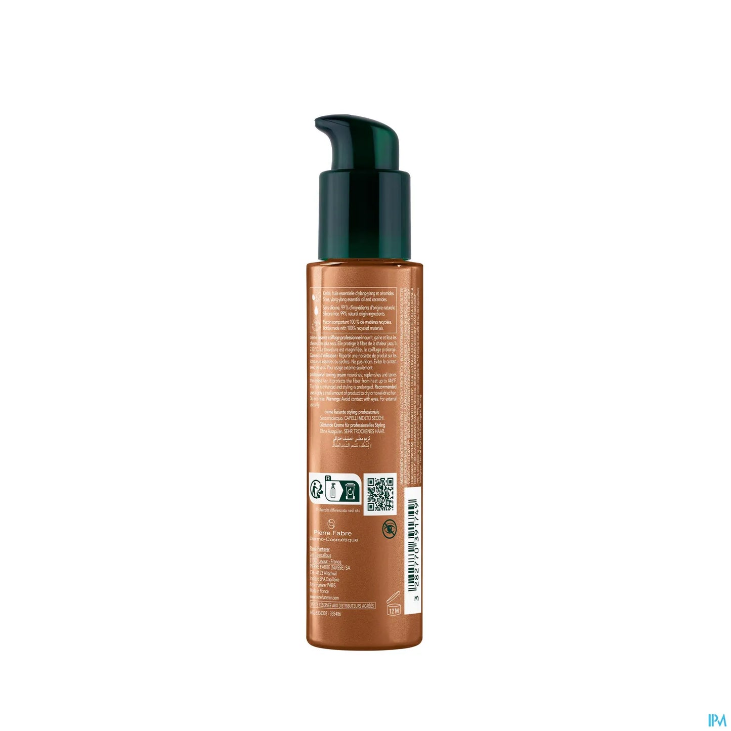 Sublime Karité Crème Lissante Coiffage Professionnel 100ML