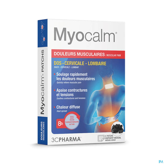Myocalm Douleurs Musculaires 4 Patchs