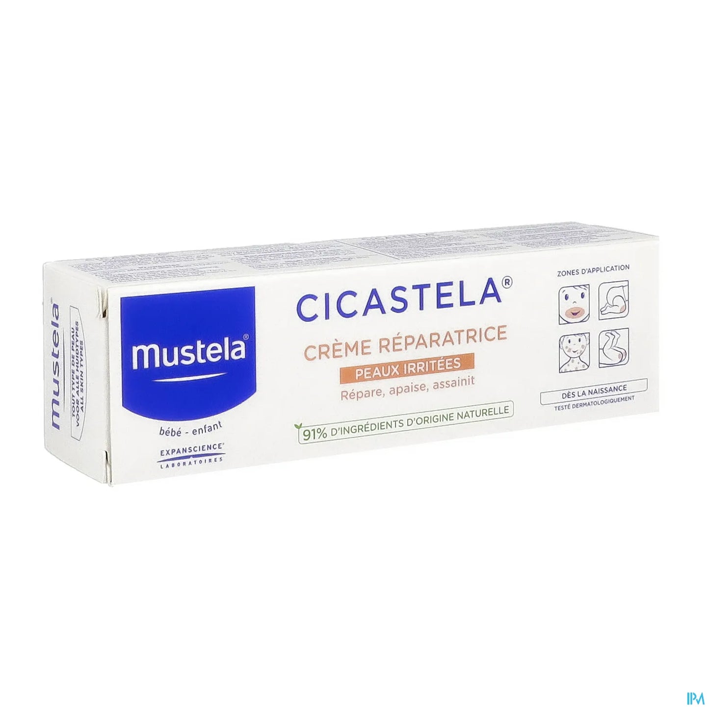 Cicastela Crème Réparatrice Peau Irritée 40ml