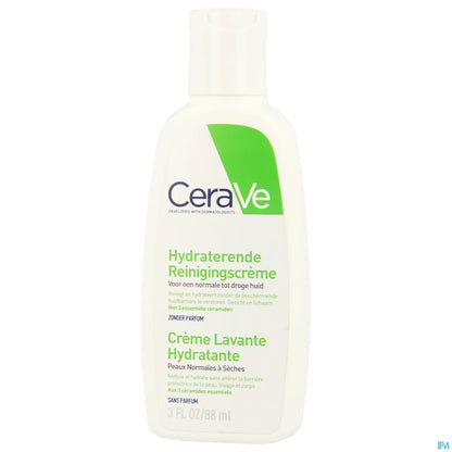 Crème Lavante Hydratante pour Peau Normale à Sèche 88ml
