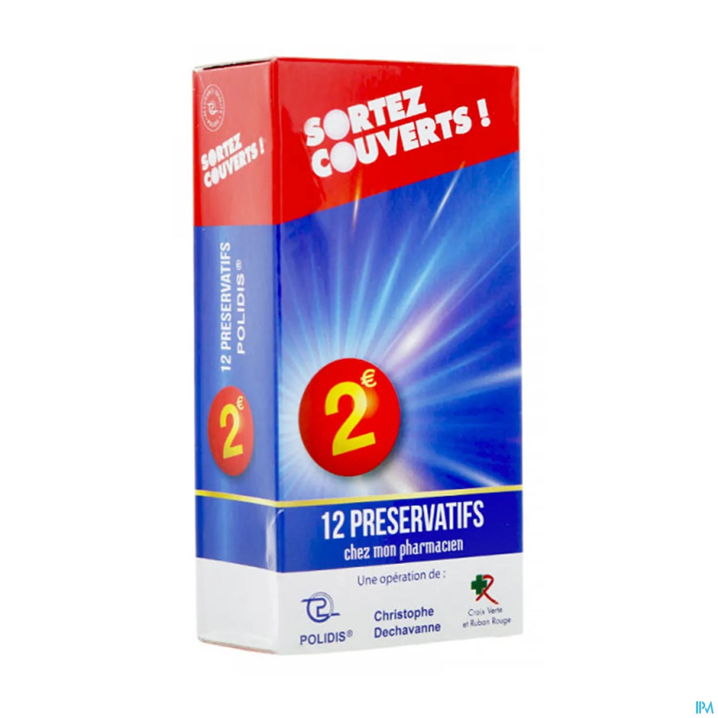 Boîte de 12 x 2 unités Préservatifs Standard