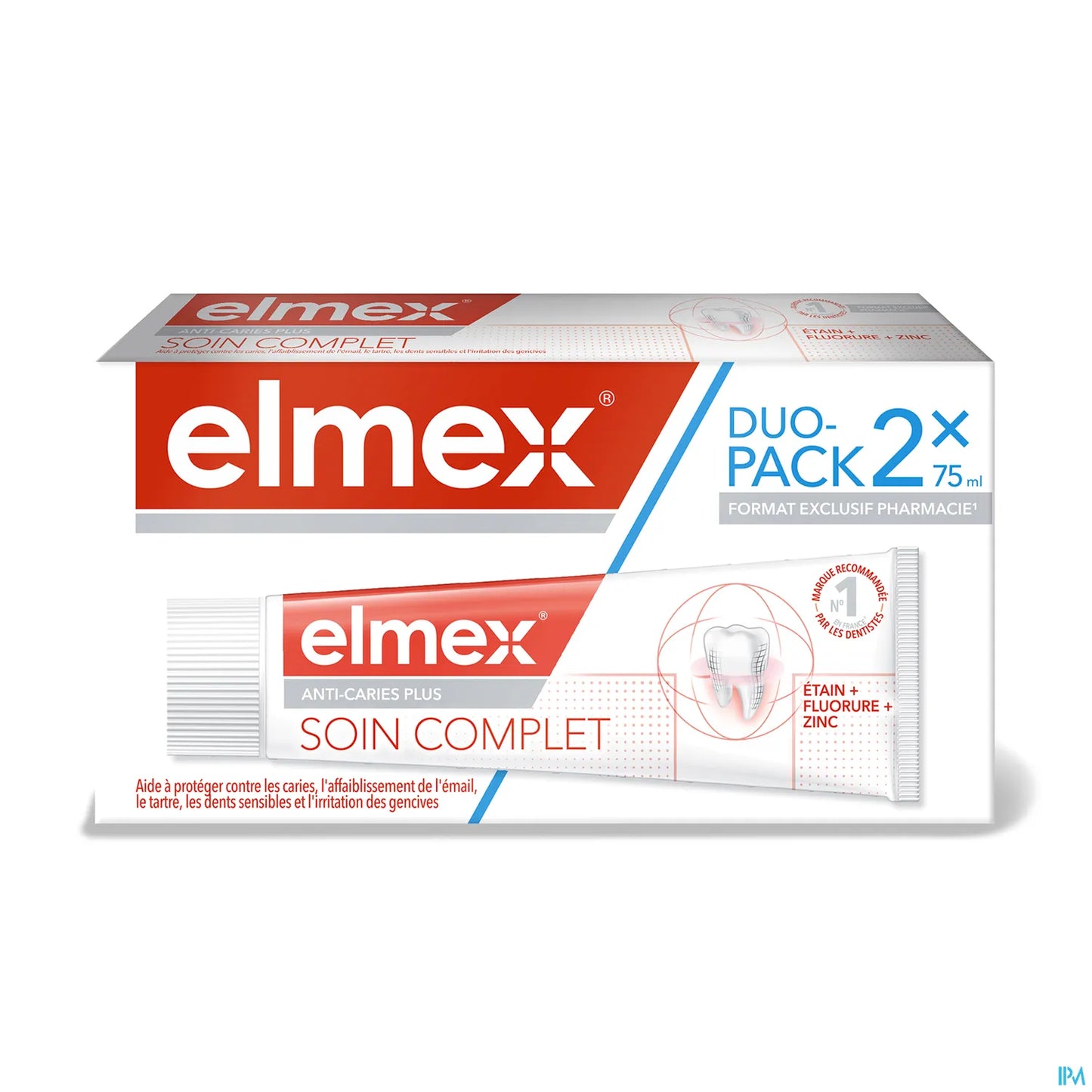Dentifricio Complete Anti-Cavity Plus 2 x 75 ml
