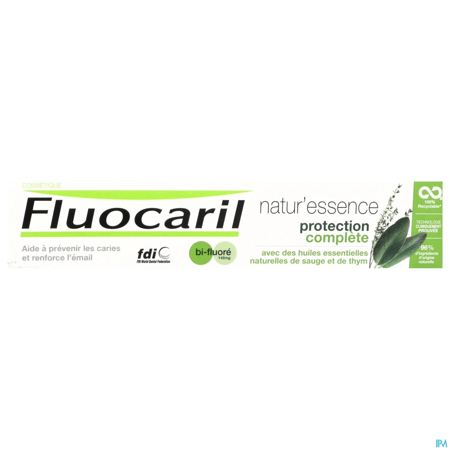 Natur'Eessence Protection Complete 75ml Bifluoric Toothpaste 145mg