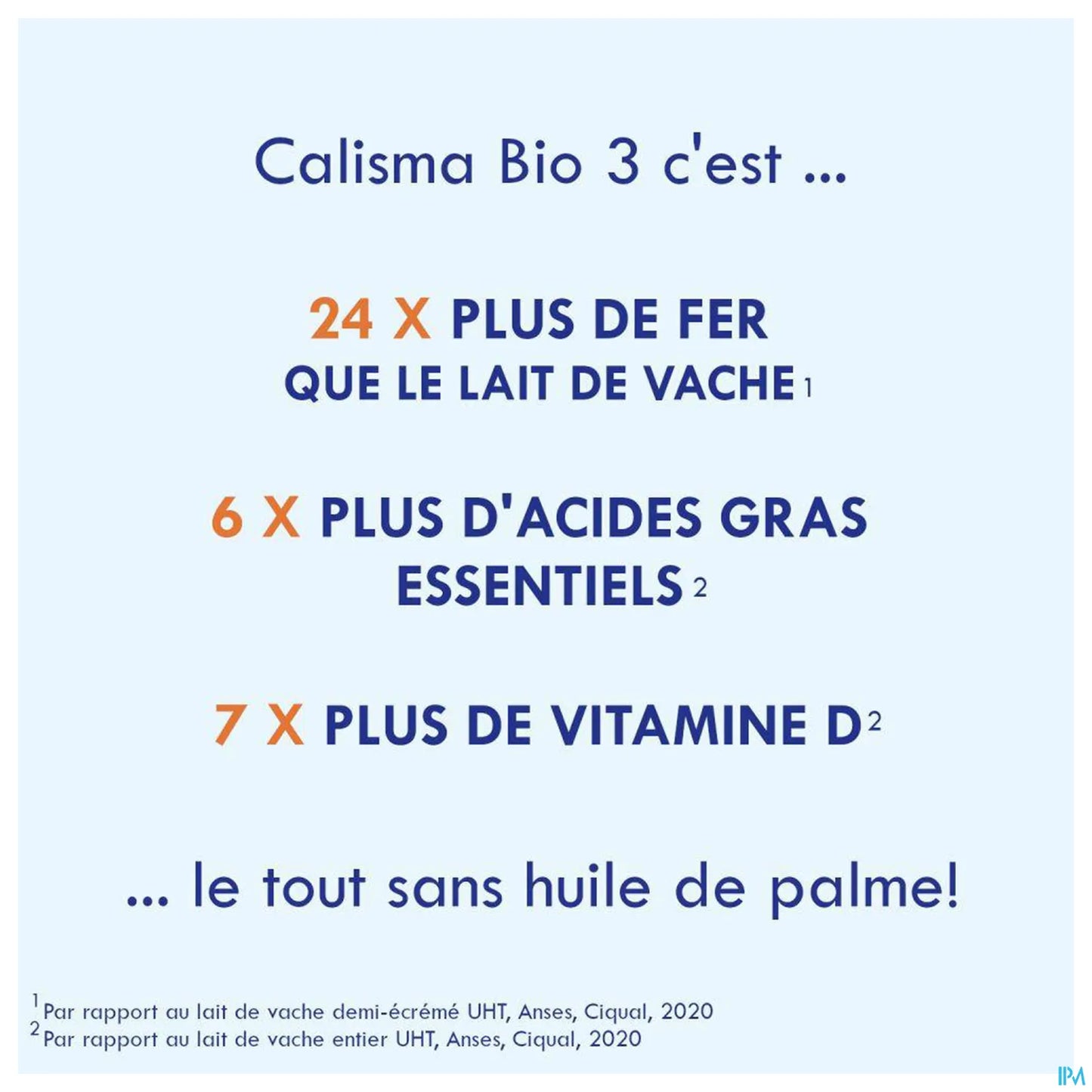Gallia Calisma Croissance Bio 3ème Âge dès 10 Mois 800 g