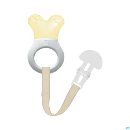 Anneau de Dentition Réfrigérant avec Attache 2 Mois et Plus 1 Anneau de Dentition + 1 Attache