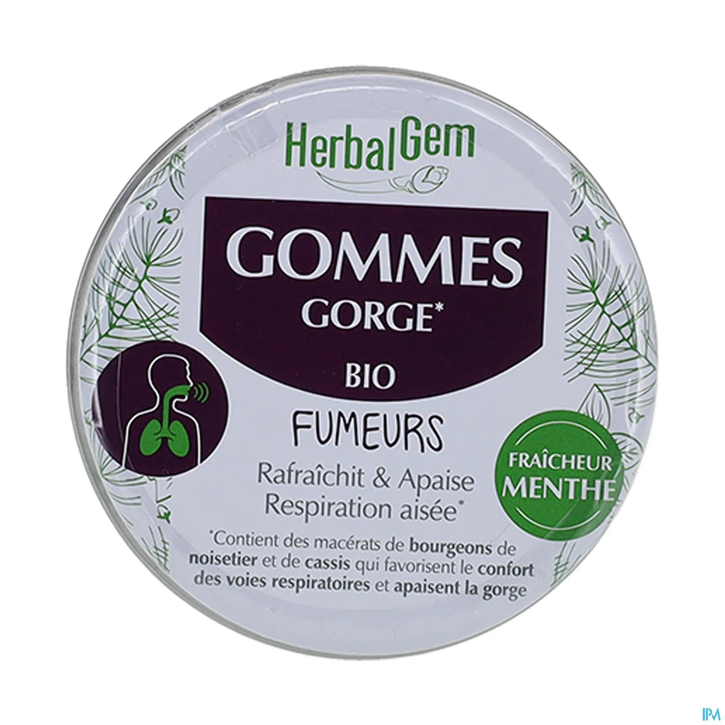 Gomme da masticare biologiche per fumatori 45 g