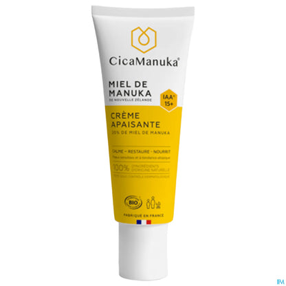Crème Apaisante au Miel de Manuka IAA15+ Tube 40ml