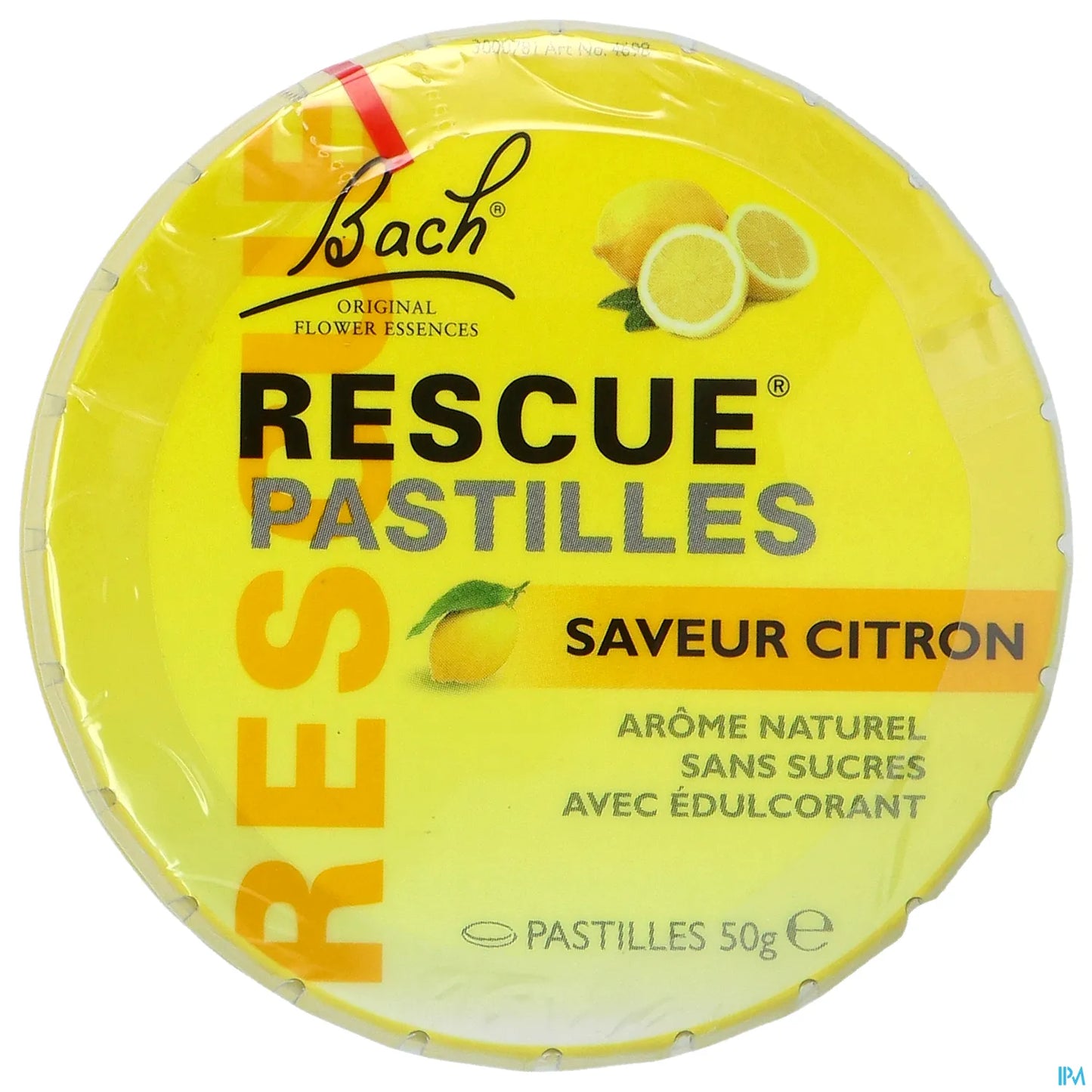 Fleurs de Bach Rescue Citron Pastilles 50 g