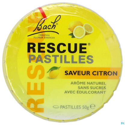 Fleurs de Bach Rescue Citron Pastilles 50 g