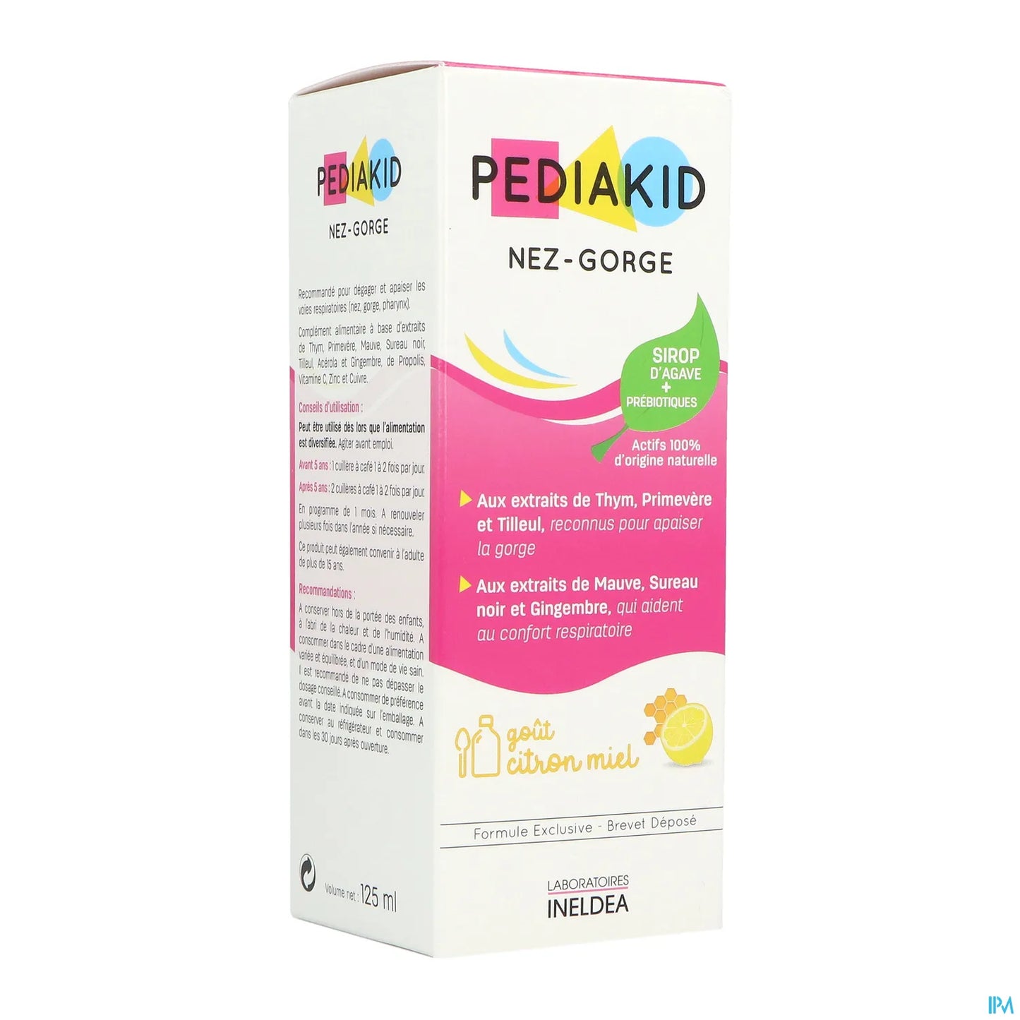 Ineldea Pediakid Nez Gorge Sirop 125ml