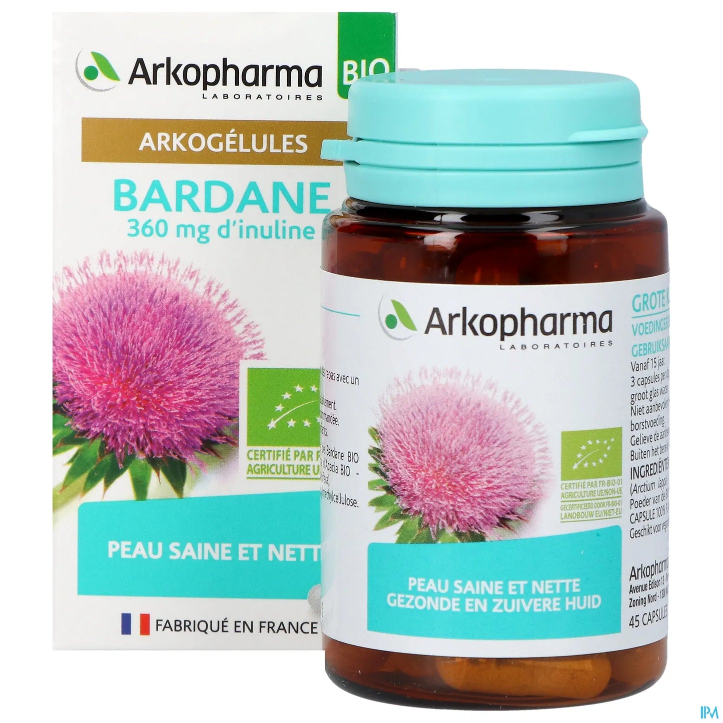 Arkogélules Organic Burdock 45 Capsules
