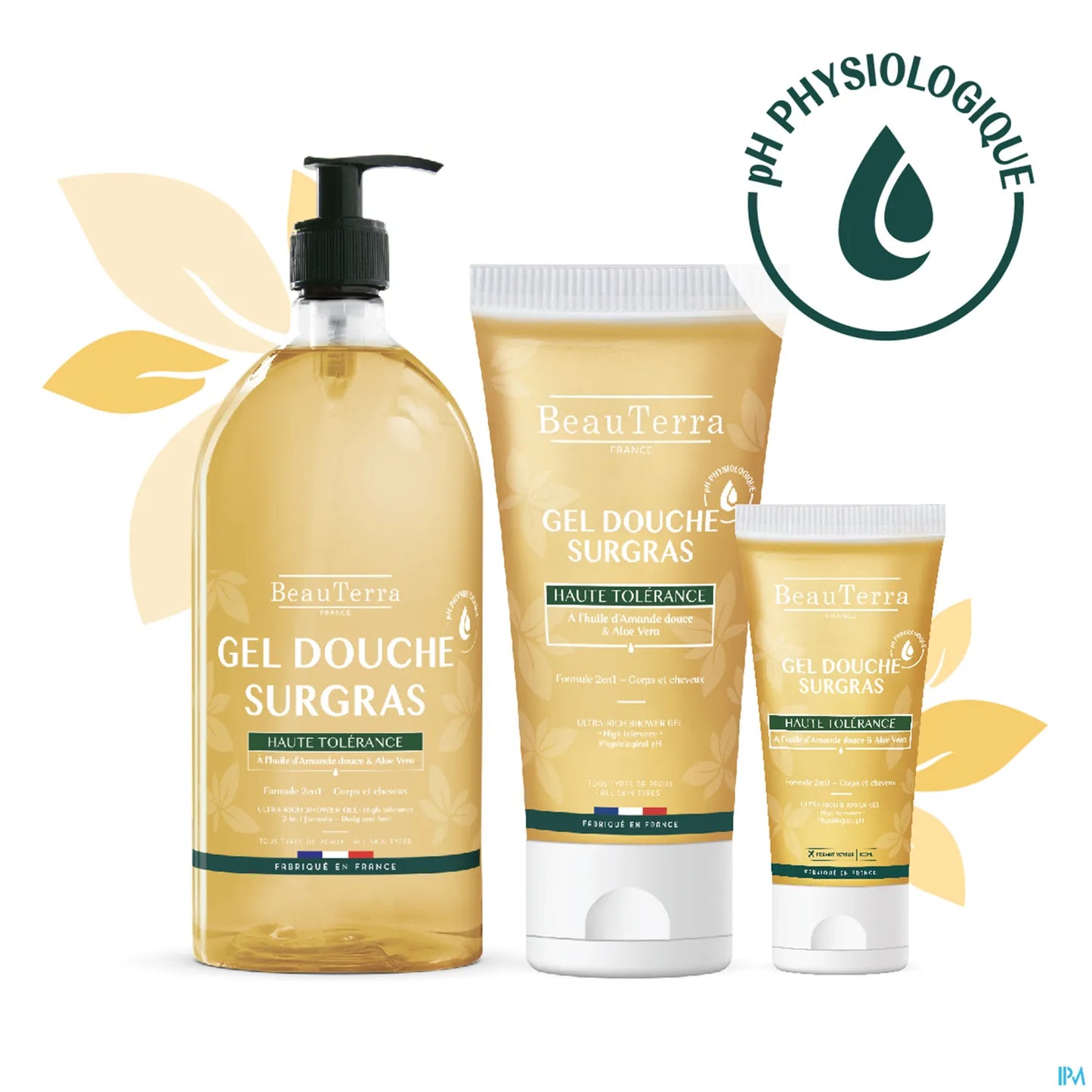 Gel Douche Shampoing Surgras Hypoallergénique 1 L