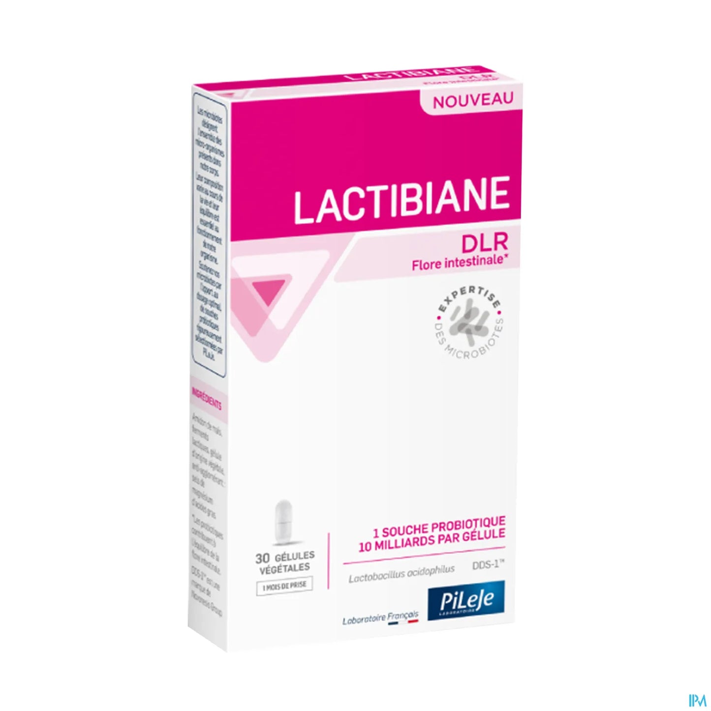 Pileje Lactibiane DLR Gélules 30 unités