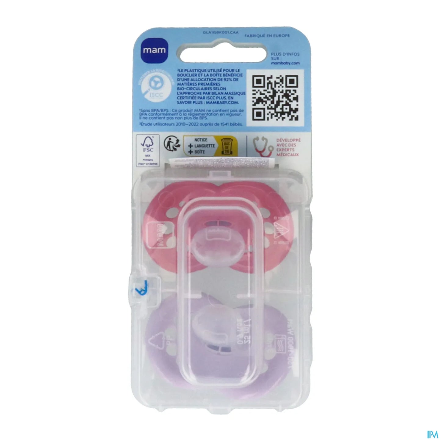 Sucette Original 6 Mois Nature 2 Pièces