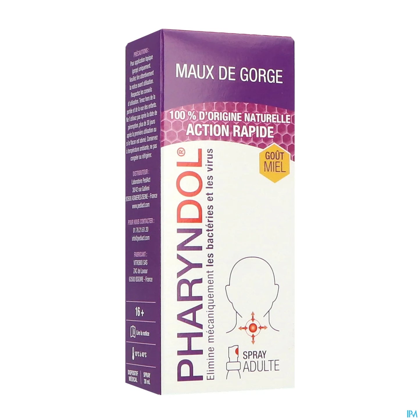 Spray orale Pharyndol per adulti 30 ml