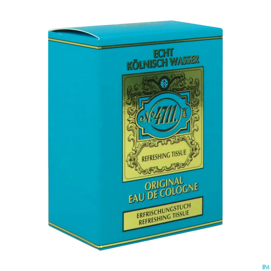 Original Eau de Cologne Lingettes Rafraîchissantes Boîte de 10