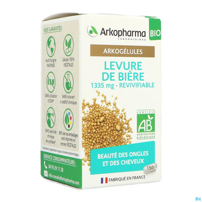 Arkogelules Lievito di birra biologico 150 capsule