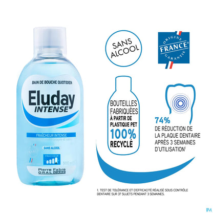 Intense Bain de Bouche 500ml Fraîcheur Intense