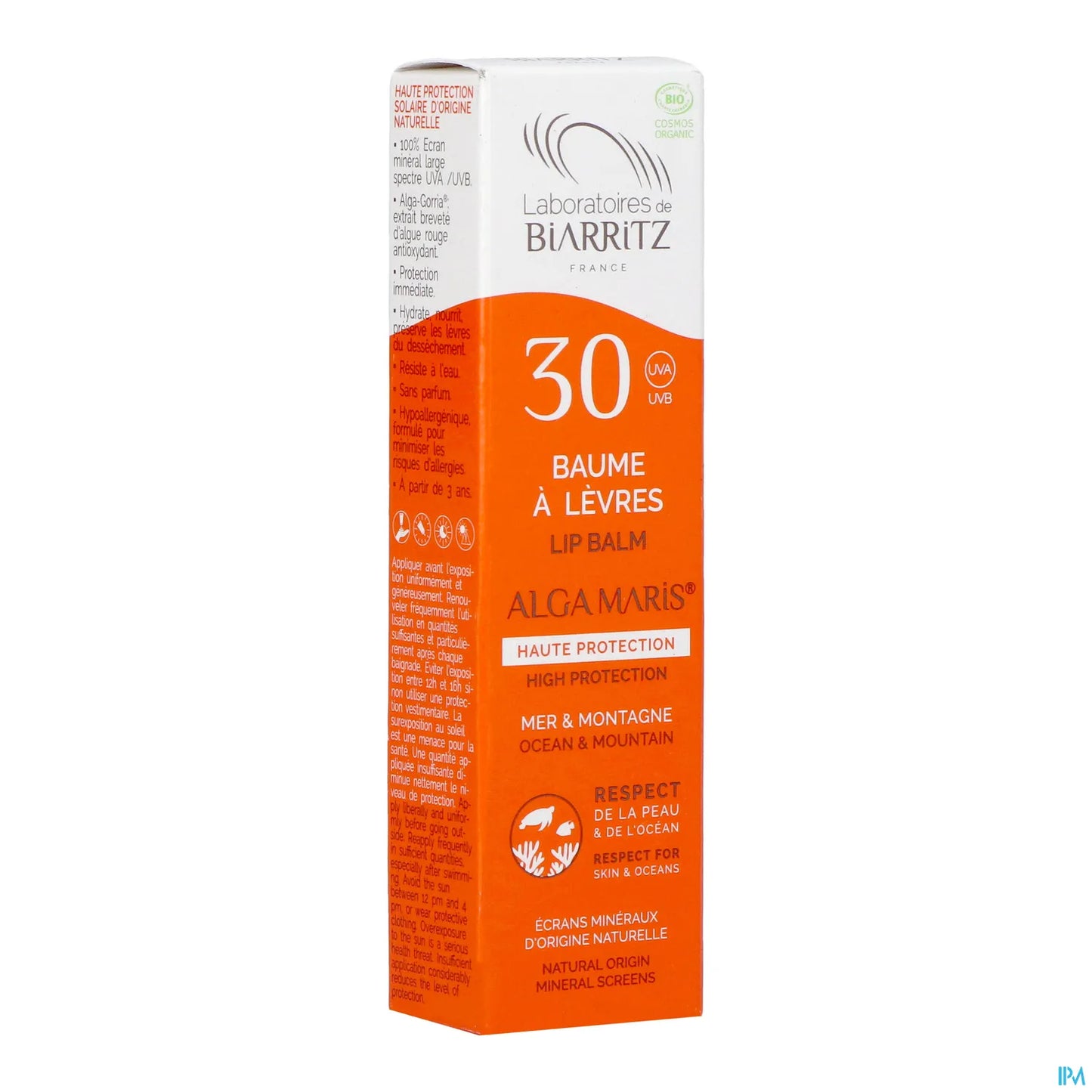 Balsamo labbra ad alta protezione SPF30 15 ml