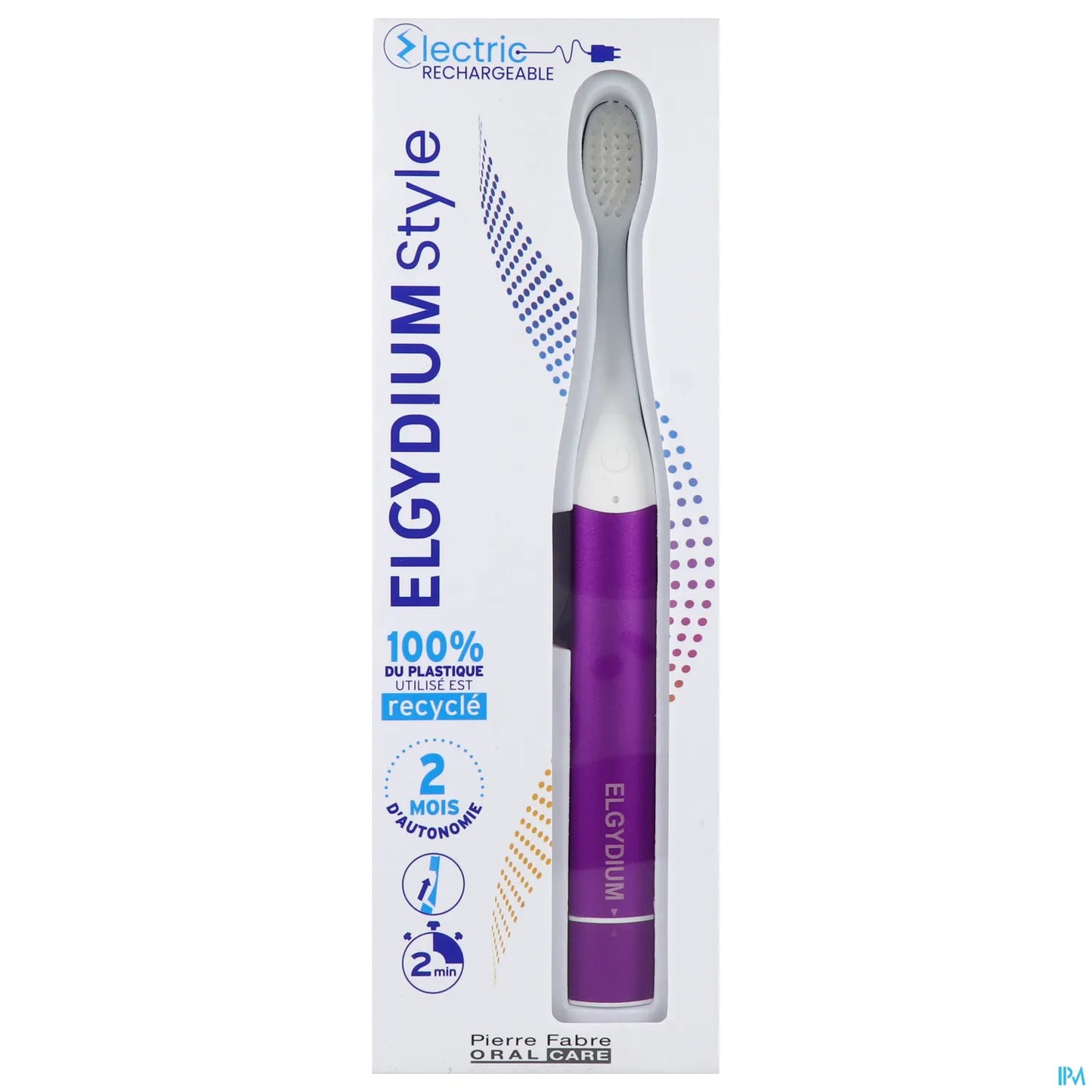 Style Electric Rechargeable Brosse à Dents Électrique Violette