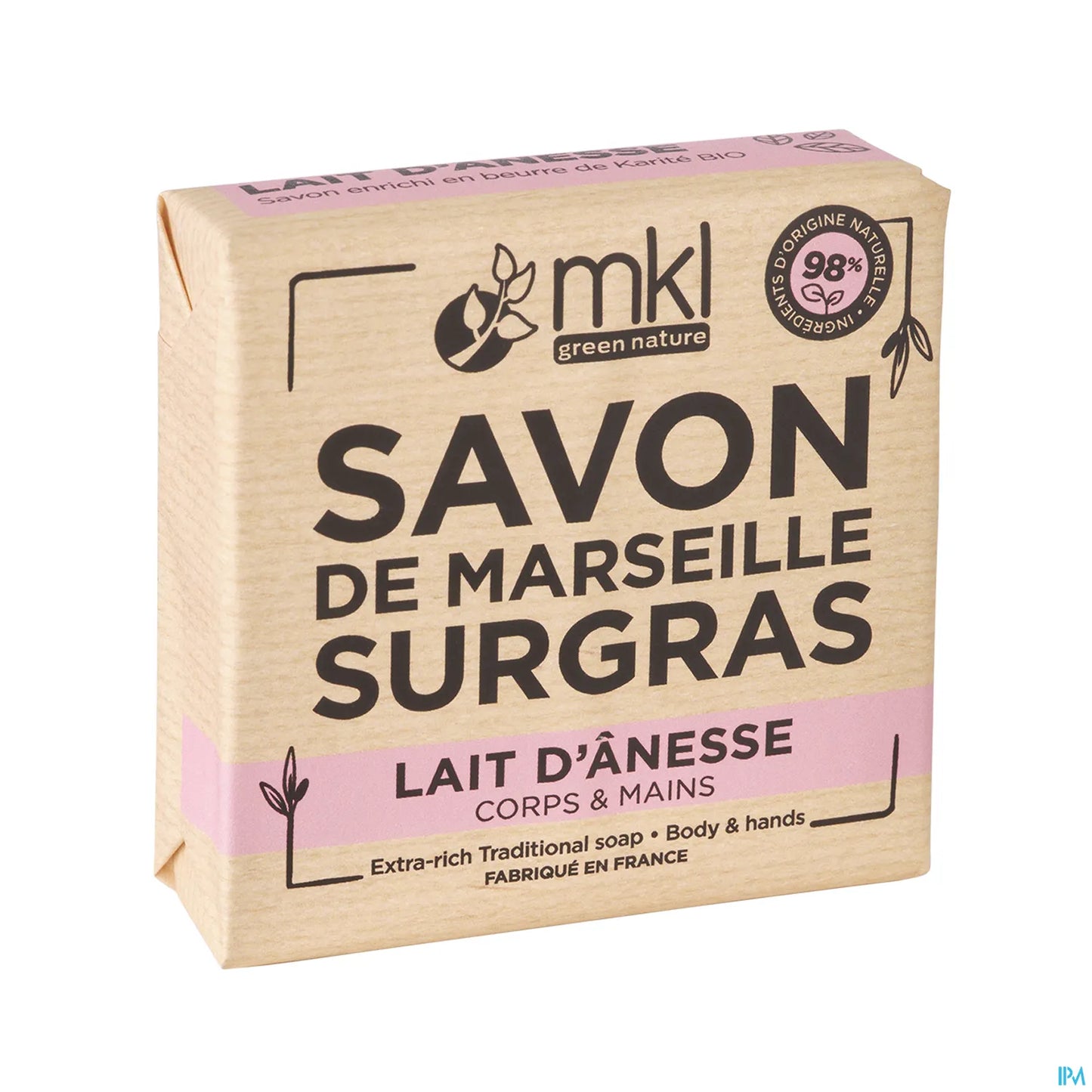 Savon de Marseille Lait D'Anesse 100G