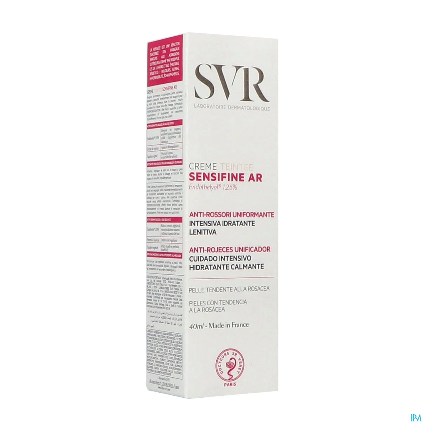 Sensifine AR Crème Teintée Soin Intensif Anti-Rougeurs 40ml