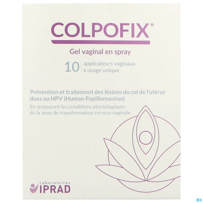 Laboratoires Iprad Colpofix Gel Vaginal en Spray 20ml 10 Applicateurs