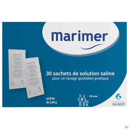 Marimer Irrigation Nasale Sachets Recharge x30