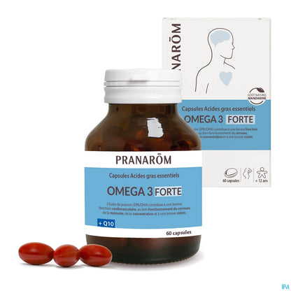 Pranacaps Oméga 3 Forte 60 Capsules