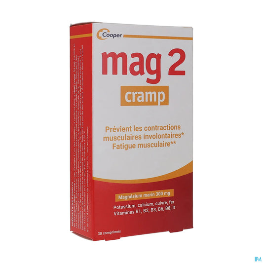Cooper Mag 2 Cramp Marine Magnesium 30 Tablets