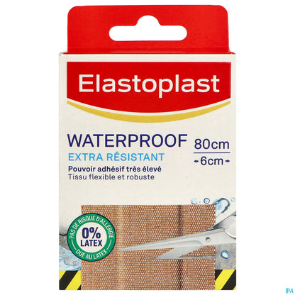 Pansement Waterproof Extra Résistant 8 Bandes 10 cm x 6 cm