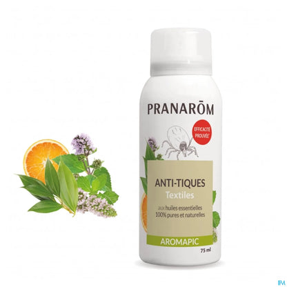 Spray Anti-Tiques Textiles Aromapic 75ml