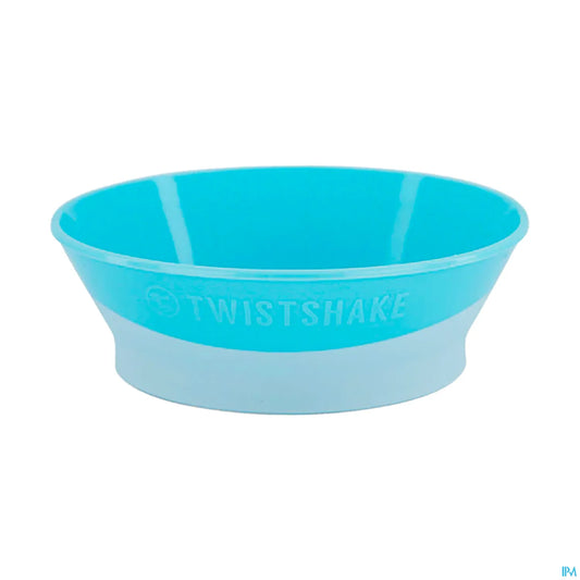 Twistshake Assiette Creuse Bleue 6 Mois et Plus