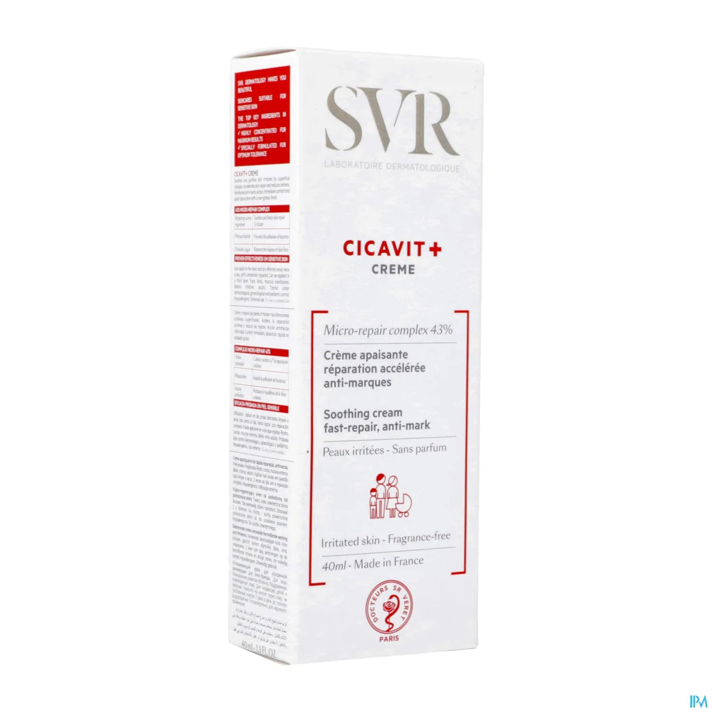 Cicavit+ Crème Réparatrice 40 mL