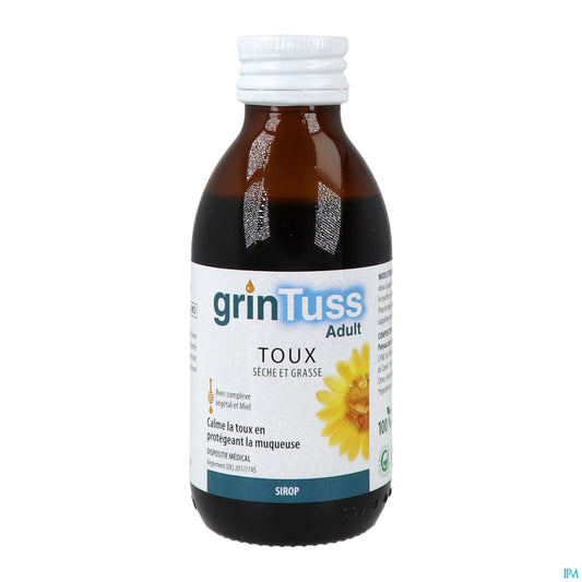 Aboca Grintuss Toux Sirop Adulte 180 g