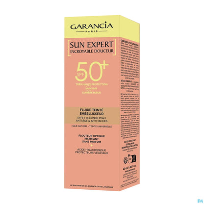Garancia Fluide Teinté Embellisseur Solaire Facteur 50 Plus 40 mL
