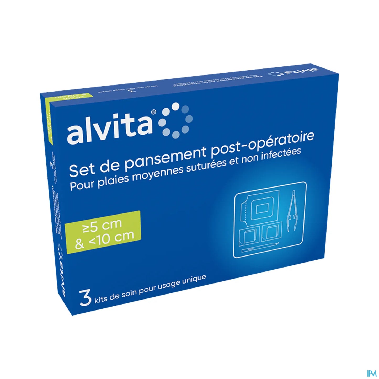 Set Pansements Post Opératoires 5 cm 10 cm 3 Kits