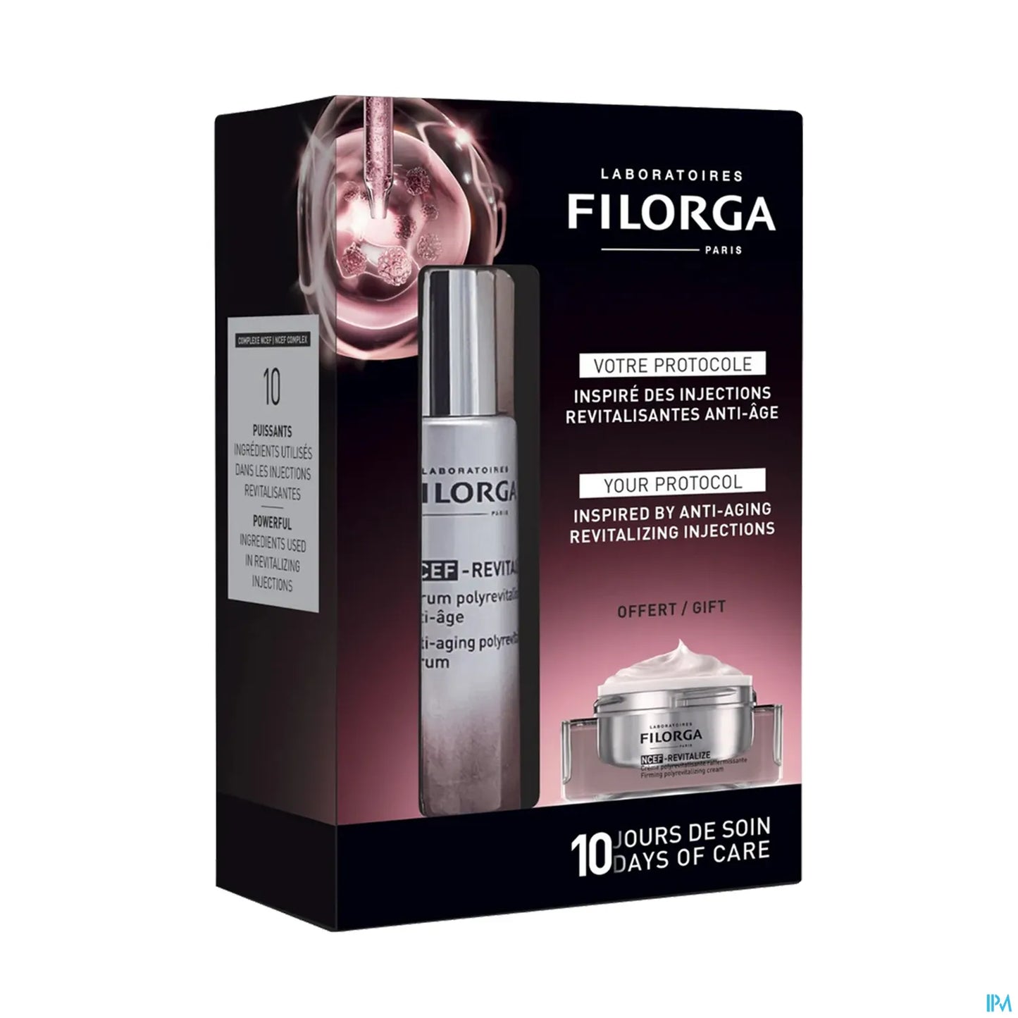 Filorga NCEF Revitalize Coffret Sérum 30 mL + Crème 15 mL