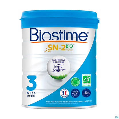 Latte biologico SN-2 Bio Plus 3a età 800 g