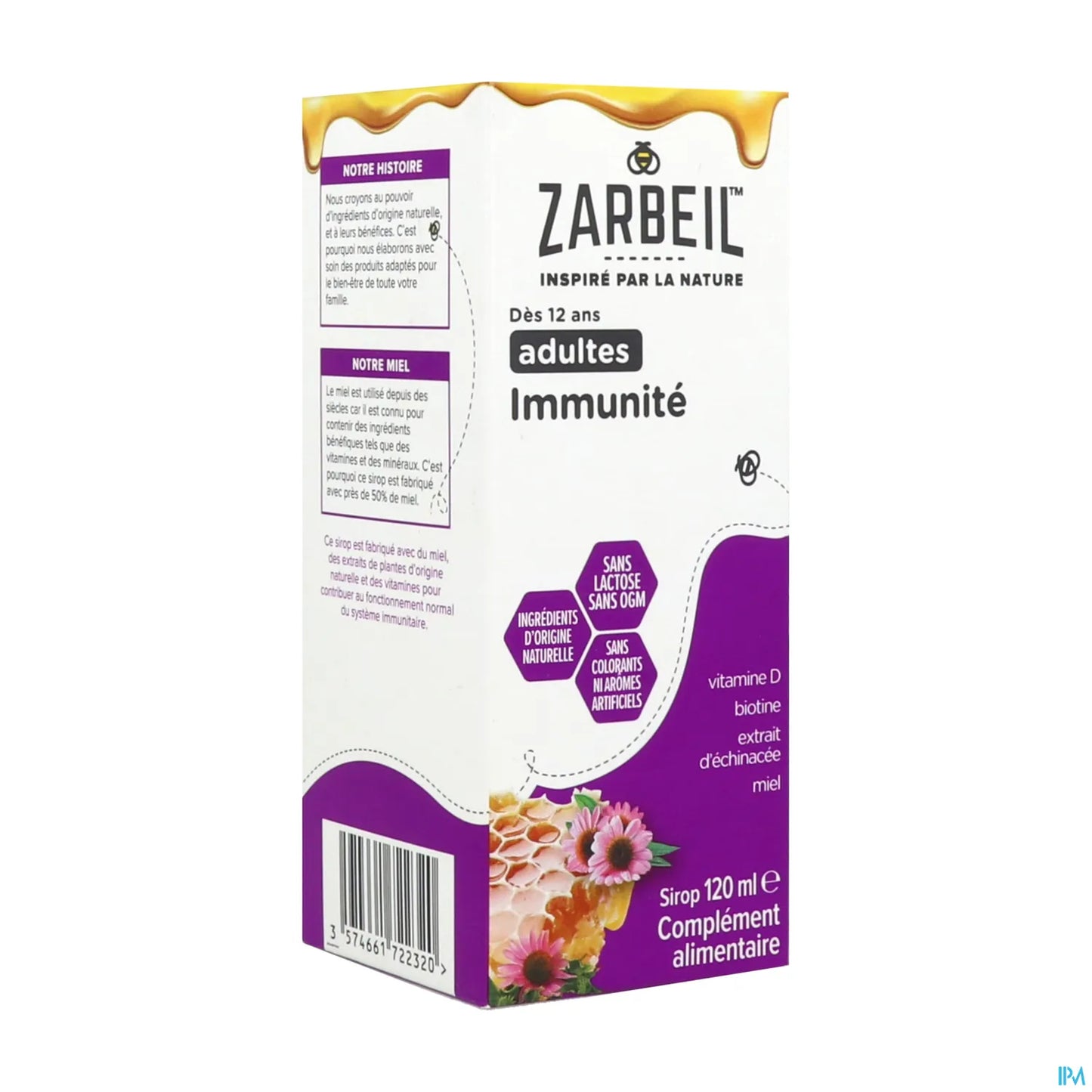 Sirop Immunité Adulte 120 mL