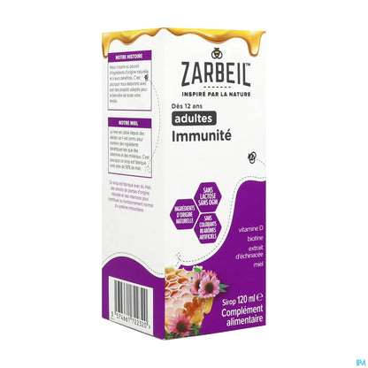 Sirop Immunité Adulte 120 mL