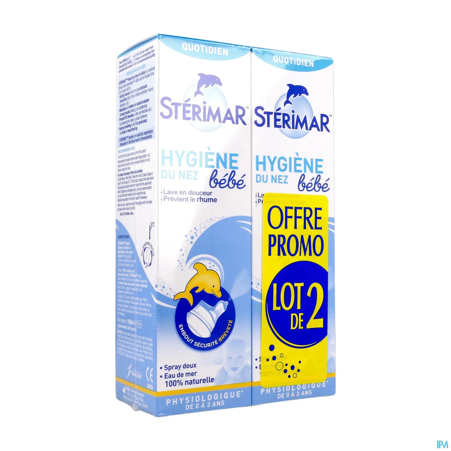 Bébé Hygiène Du Nez 2x100ml